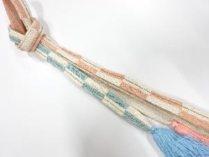 正絹　夏手組帯締め